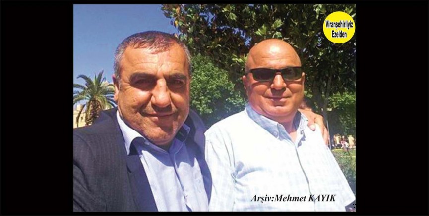 Viranşehir Bakkalar ve Bayiiler Odası Başkanı Eyyüp Kuranlıoğlu ve Üyesi Hıdır Görür
