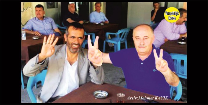 Viranşehir Bakkallar Odası Eski Başkanı, Mahmut Akyürek ve Müdür Ahmet