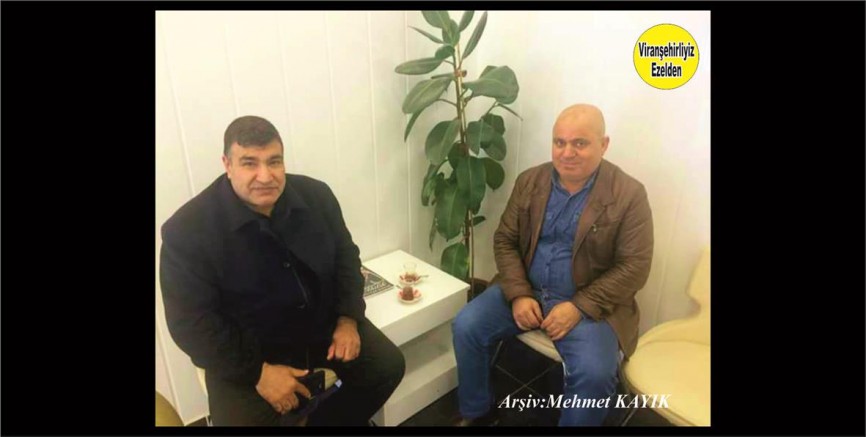 Viranşehir Bakkallar ve Bayiler Odası Başkanı Eyyüp Kuranlıoğlu ve  Hüsnü Çakar