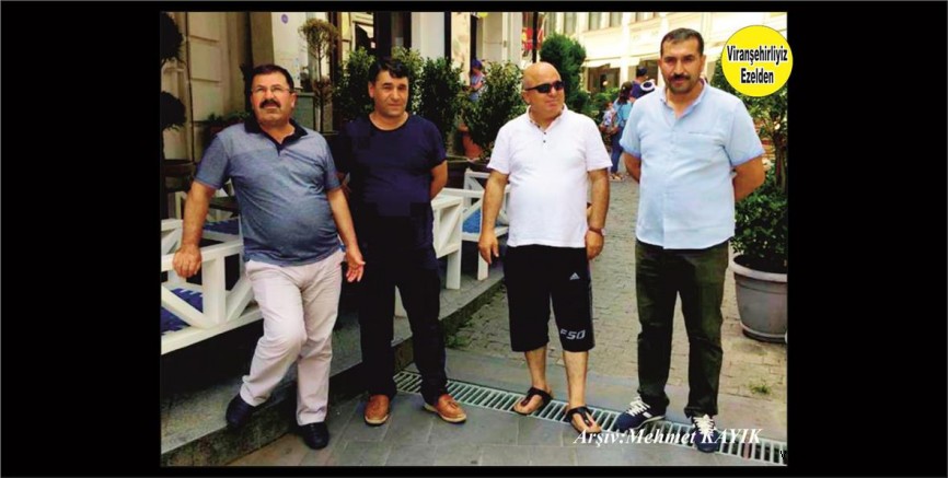 Viranşehir Bayiiler ve Bakkalar Odası Başkanı Eyyüp Kuranlıoğlu, İbrahim Kızılay, Vahap Yar ve Ali Benzer