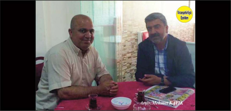 Viranşehir Bayiiler ve Bakkallar Odası Başkanı Eyyüp Kuranlıoğlu ve Arkadaşı Ahmet Yargül