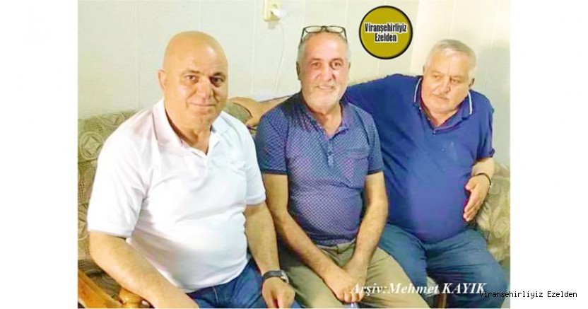 Viranşehir Bayiler Bakkallar Esnaf Odası Başkanı Eyyüp Kuranlıoğlu, Esnaf Hacı Hüseyin Tatar ve Esnaf Ali Bayoğlu