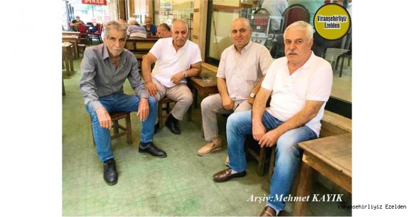 Viranşehir Bayiler ve Bakallar Odası Başkanı Eyyüp Kuranlıoğlu, Kemal Ulu, Mehmet Gündüz ve Abdulkerim Genç