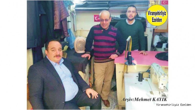 Viranşehir Belediye Başkanı Salih Ekinci Esnaf Ziyaretinde Usta Terzi Necat Ölçer ve Oğlu İbrahim Ölçer’i Mekanlarınıda Ziyaret etti.
