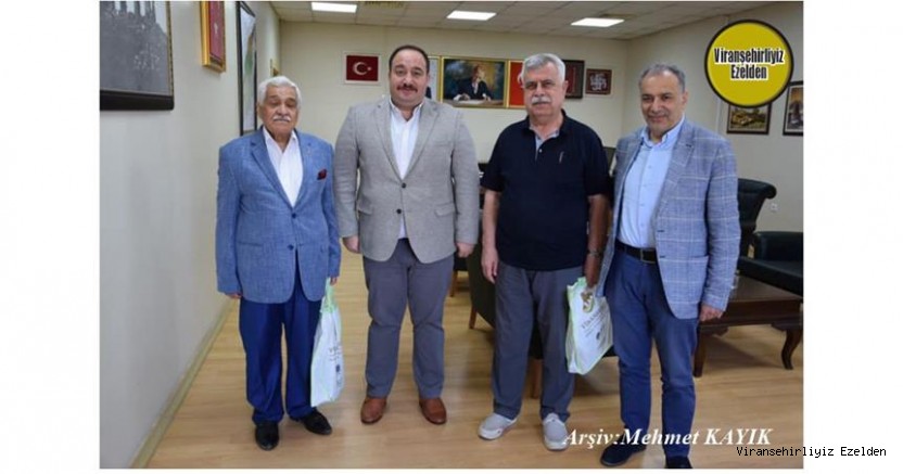Viranşehir Belediye Başkanı Salih Ekinci, İstanbul Viranşehirliler Derneği Başkanı Necati Erol, Viranşehir İlçe Milli Eğitim Eski Müdürü Ömer Sağır