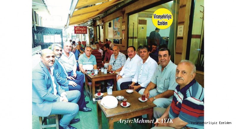 Viranşehir Belediye Başkanı Zir. Müh. Salih Ekinci, Ak Parti İlçe Başkanı Ali Tekin, Orhan Günhan, Rehan Kaya, Mustafa Bultan, Fatih Şenbayram