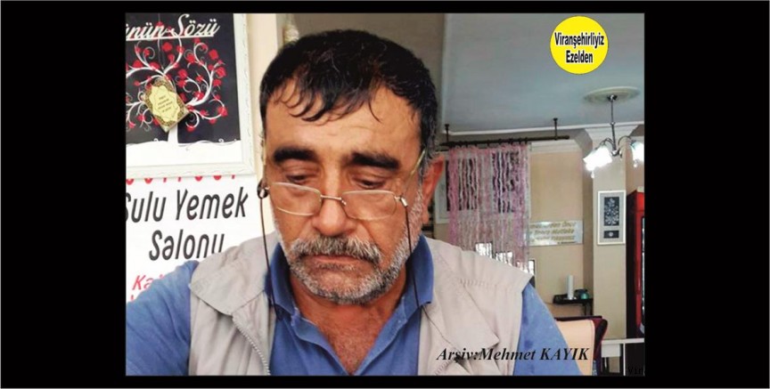 Viranşehir Belediyesi Atölye Şefliğinde Yıllarca Görev Yapmış, Sevilen İnsan Mahmut Karagöz