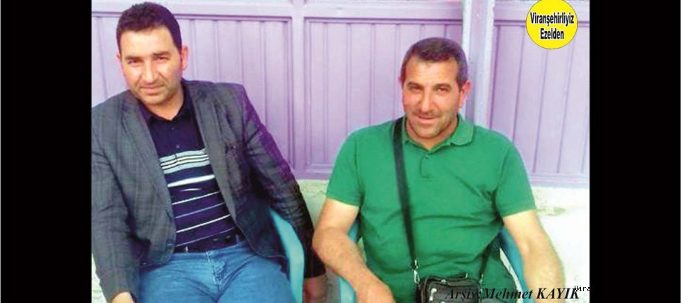 Viranşehir Belediyesi Bağımsız Belediye Meclis Üyesi Münir Kanar ve Viranşehir Engeliler Derneği Başkanı Şeyhmus Belca