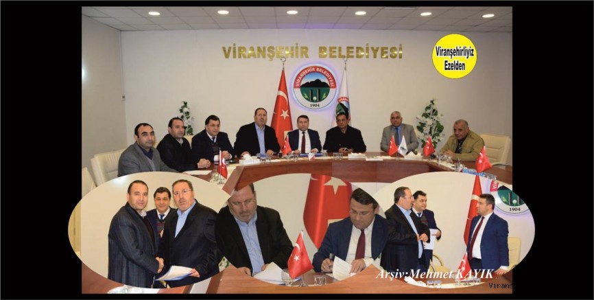VİRANŞEHİR BELEDİYESİ BEM-BİR-SEN İLE MÜZAKERE İMZALADI