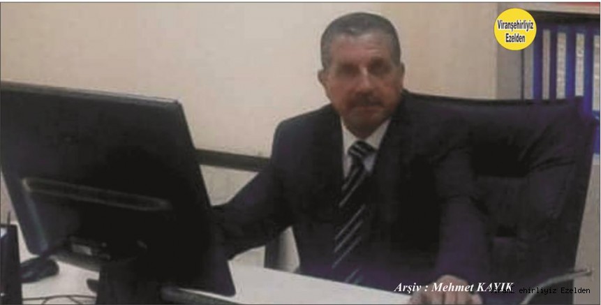 Viranşehir Belediyesi Emekli Zabıta Komiseri Olarak Görev Yapmış, Mahmut Nedim Kahraman
