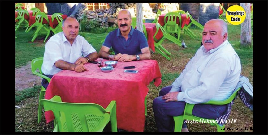 Viranşehir Belediyesi Emlak Servisi Şefi Aziz Yeter, İlçe Tarım Müdürlüğünde Veteriner Hekim Olarak Görev Yapan Seydo Derin ve Memur Vahit Yıldız