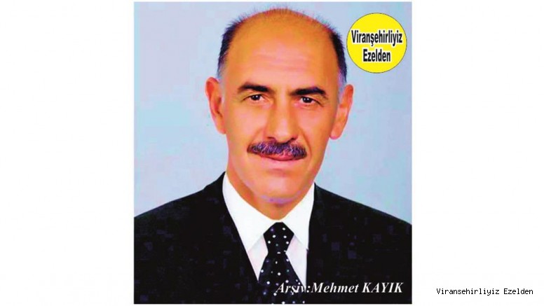 Viranşehir Belediyesi Eski Başkan adaylarından, Şanlıurfa Büyükşehir Belediyesi Sivil Toplumla İlişkiler Şube Müdürü Sevilen İnsan, İbrahim Gelin