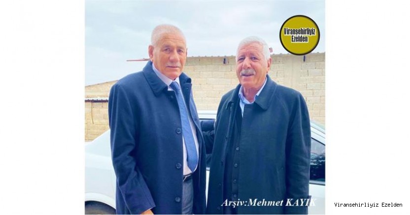 Viranşehir Belediyesi Eski Başkan Yardımcılarından, Nazım Yavuzkaplan ve Arkadaşı Siverek’te Muhtar olan, Mehmet Öğüt