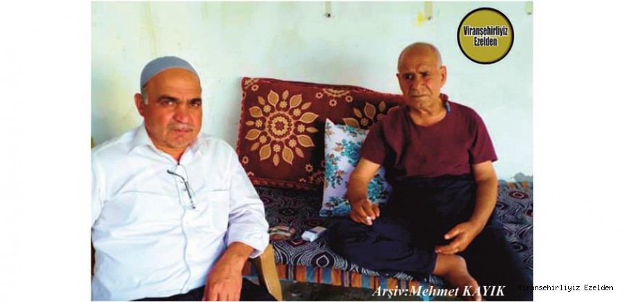 Viranşehir Belediyesi Eski Personellerinden, 08 Nisan 2021 Günü Vefat etmiş, Merhum Mehmet Eken(Hemmê Melle) ve Eski Öğrencilerinden Kur’ân Öğrettiği Emekli Din Görevlisi Ahmet Albayrak