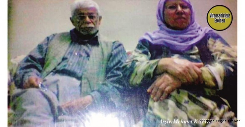 Viranşehir Belediyesi Eski Personellerinden, Ahmet Müjde ve Eşi Eski Bayan Terzisi Merhume Sıdıka Müjde