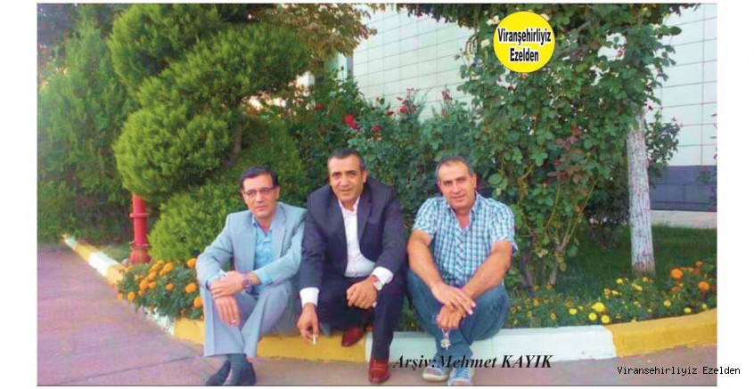 Viranşehir Belediyesi Eski Personellerinden, Hakkı Bozkurt, Müdür Mithat Kemal Alay ve Mehmet Nuri Olcan