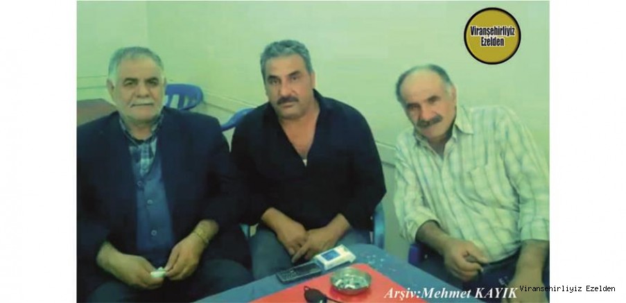 Viranşehir Belediyesi Eski Personellerinden olan, Merhum Eyyüp Gör, Kardeşleri Cemal Gör ve Celal Gör
