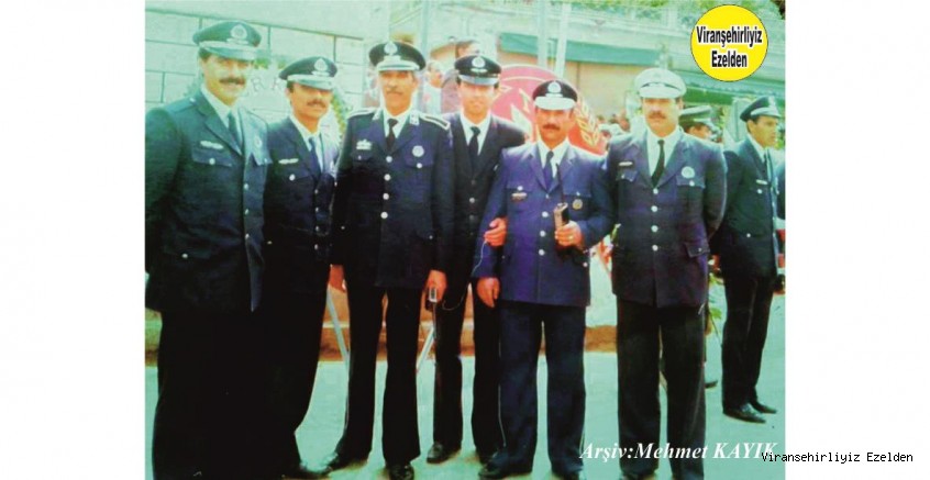 Viranşehir Belediyesi Eski Zabıta Müdürlüğü Personellerinden, Merhum Mehmet Emin Ayaş, Merhum Mustafa Pamay, Merhum Mehmet Güngör, Merhum Nureddin Akçan, Mustafa Akmeşe ve Durgam Özer