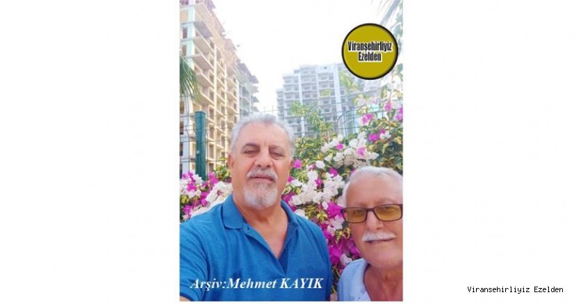 Viranşehir Belediyesi İmar Müdürlüğü Bünyesinde Yıllarca Görev Yapmış, Sevilen İnsan Durgam Özer(Kaptan Doğan) ve Emekli PTT Müdürü Adil Tepret