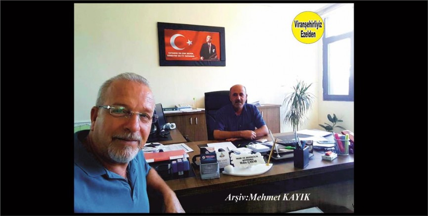 Viranşehir Belediyesi İmar Müdürü Hıdır Çakar ve Emekli Nüfus Memuru Sıraç Başkut