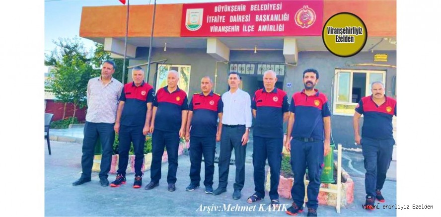Viranşehir Belediyesi İtfaiye Müdürlüğü Bünyesinde Yıllarca Görev Yapmış, Yakup Ekinci ve Arkadaşları
