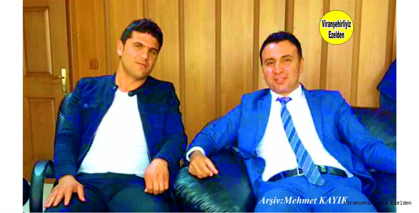 Viranşehir Belediyesi Kültür ve Sanat Merkezi Müdürlüğüne atanan Başarılı Öğretmen Süleyman Çelik ve Halil Dinçcan