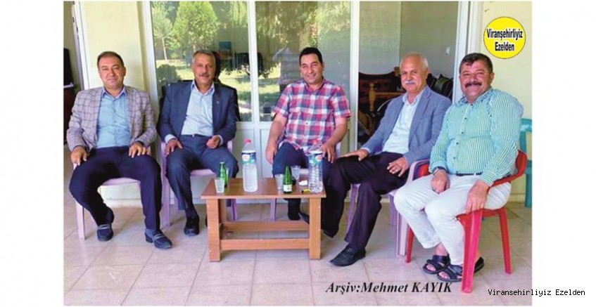 Viranşehir Belediyesi Meclis Üyelerinden olan, Münir Kanar, Ahmet Güneş, Şeyhmus Akın, Vejdi Özkan ve Eyyüp Öztürk