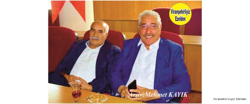 Viranşehir Belediyesi Meclis Üyesi İsa Misafirci ve Halil Orhan