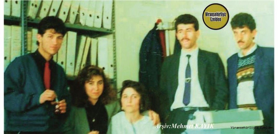 Viranşehir Belediyesi Personel Müdürlüğü Personellerinden, Yıldız Yıldız(Vurgun), Günay Tekin(Genç), Murat Türk, Nihat Kılınç ve Mehmet Beslenen