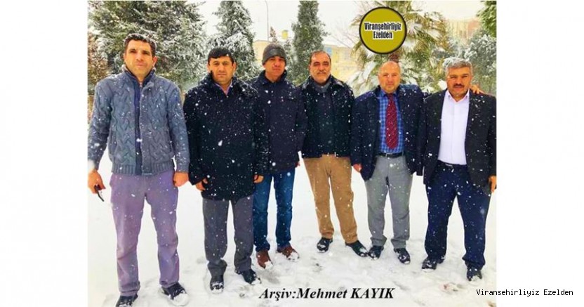 Viranşehir Belediyesi Personellerinden, Ahmet Palmanak, Aziz Yeter, Nurettin Ulutaş, Eyyüp Gedik ve Abdulkadir Anyuğ