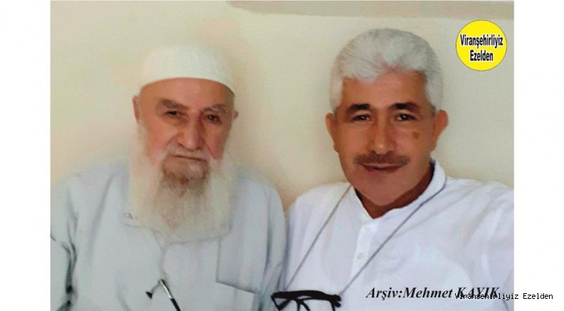 Viranşehir Belediyesi Personellerinden Şeyhmus Kaymaz ve Babası Merhum Hacı Eyyüp Kaymaz