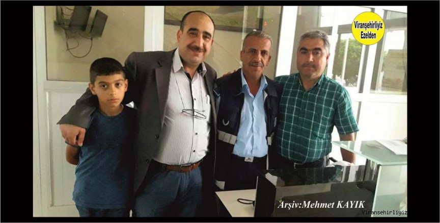 Viranşehir Belediyesi Personellerinden Sinan Zencirci, Halil Serme ve Sinan Kaymaz