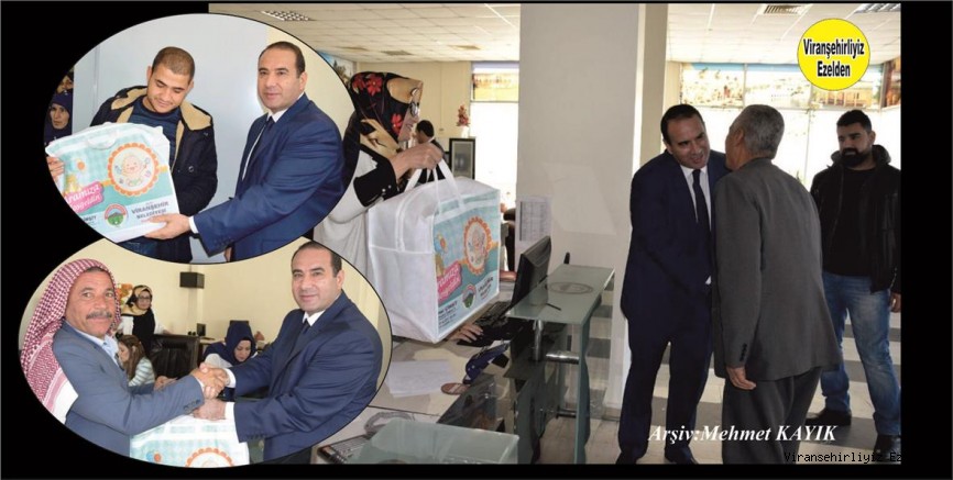VİRANŞEHİR BELEDİYESİ TARAFINDAN GELİŞTİRİLEN YENİ PROJEDE BAŞKAN YARDIMCISI ÇİFTÇİ, VATANDAŞLARA ANNE SETİ DAĞITTI