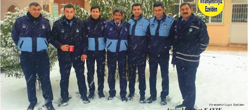 Viranşehir Belediyesi Zabıta Memurlarından, Mehmet Emin İnanç, Hasan Ablay, Eyüp Aslan, Ramazan Yavuzkaplan, Mehmet Emin Sanar, Mikail Demirci ve İsmail Kılınç