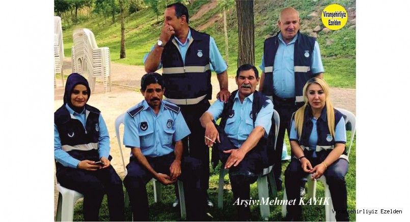 Viranşehir Belediyesi Zabıta Memurlarından, Ramazan Yavuzkaplan, Yıldız Yıldız, Paşa İsmail Kılınç, Aziz Pasçı, Muzaffer Pirinç