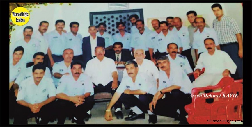 Viranşehir Belediyesi Zabıta Müdürlüğü Bünyesinde Yıllarca Hizmet Vermiş, Zabıta Müdürü Merhum Abdulhamit Ersoy ve Arkadaşları