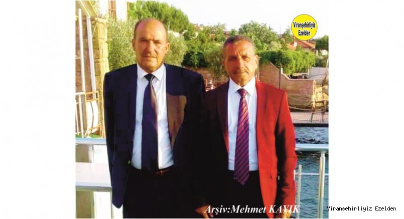 Viranşehir Belediyesin Yıllarca Beraber Görev yapmış, Mahmut Kahraman ve Amcasının Oğlu İbrahim Kahraman