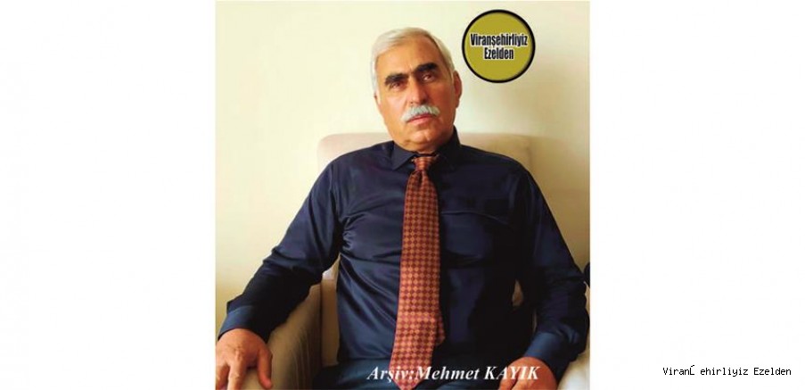 Viranşehir Belediyesinde Uzun Yıllar Görev Yapmış, Sevilen İnsan Mehmet Özkan