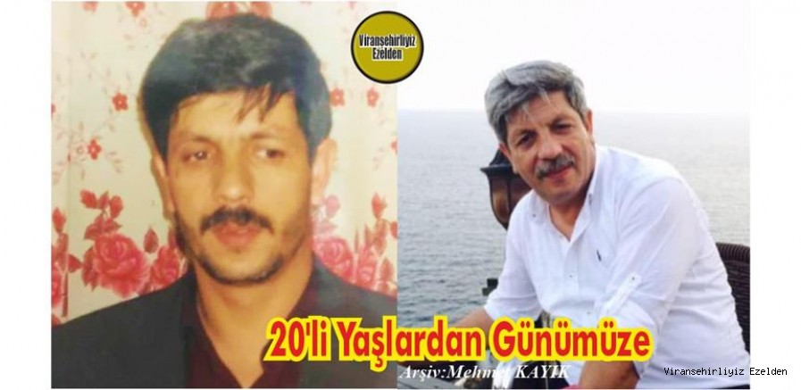 Viranşehir Belediyesinde Yıllarca Görev yapmış, Aziz Kaplan’a Ait 20 li yaşlardan günümüze kadar olan Bir Fotoğrafı