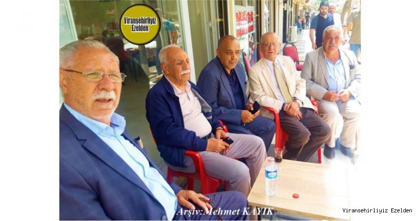Viranşehir Belediyesinde Yıllarca Görev yapmış, Emekli Müdür, Yasin Sürücü, Seydi Sürücü, Seydo Demir, Remzi Taylan ve Sabri Yıldız(Sabri Usta)