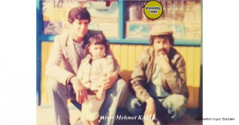 Viranşehir Belediyesinde Yıllarca Görev yapmış, Fırtına Halil olarak tanınan, Merhum İ. Halil Kayık, Arkadaşı Merhum Nevaf Kanığ ve Abdullah Mehmet Alay