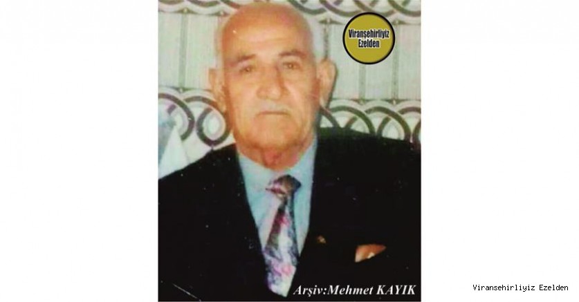 Viranşehir Belediyesinde Yıllarca Görev Yapmış, İbrahim Çavuş olarak tanınan, Sevilen İnsan Merhum İbrahim Öztürk