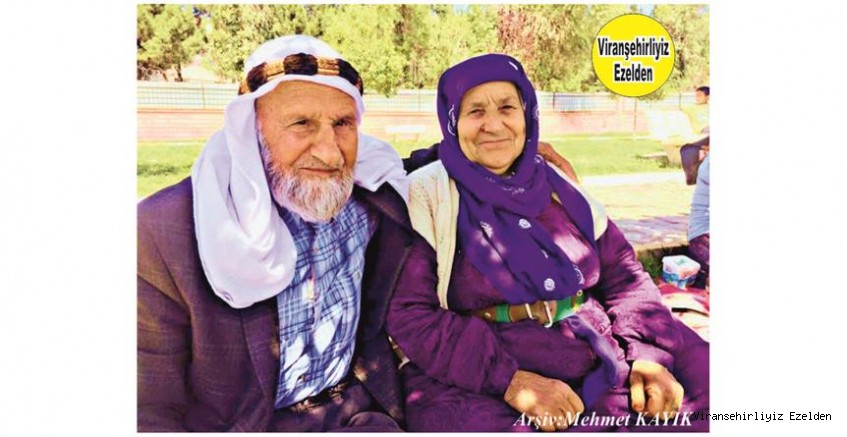 Viranşehir Belediyesinde Yıllarca Görev yapmış, Sevilen İnsan Merhum Hacı Abdullah Çıdacı ve eşi Merhume Aynzeliha Çıdacı