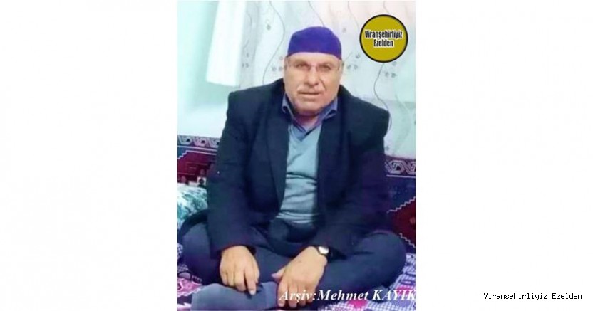 Viranşehir Belediyesinde Yıllarca Görev yapmış ve 28 Ekim 2021 Günü Vefat etmiş, Sevilen İnsan Merhum Şeyhali Kola