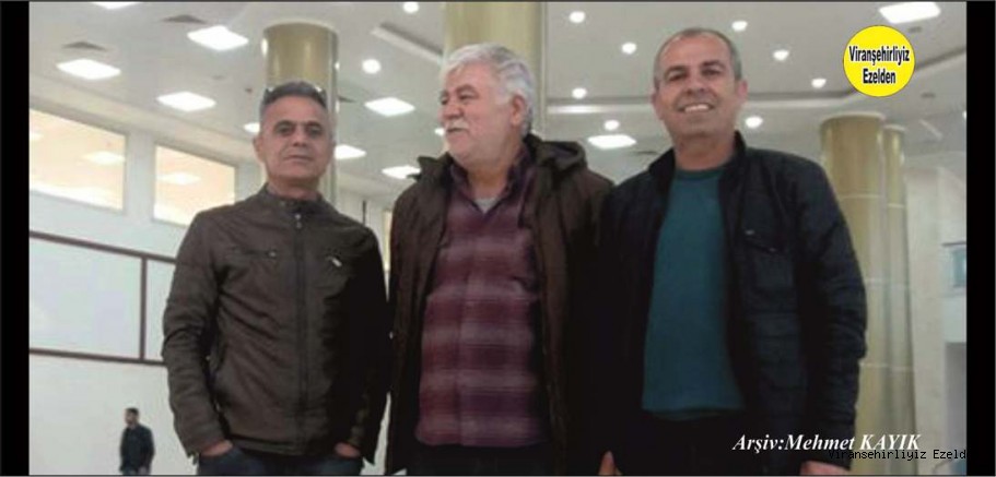 Viranşehir Belediyesinde Yıllarca Memur olarak Görev yapmış, Mustafa Akmeşe, Ekrem Önen ve İbrahim Erol
