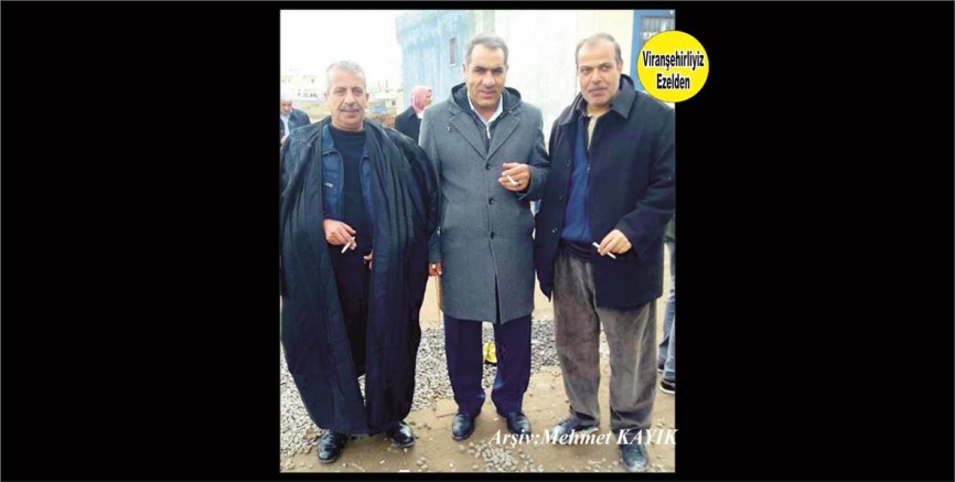 Viranşehir Belediyesinden Birlikte yaklaşık olarak 30 yıldır hizmet vermis, Halil Serme, Abidin Kaymaz ve İbrahim Gün