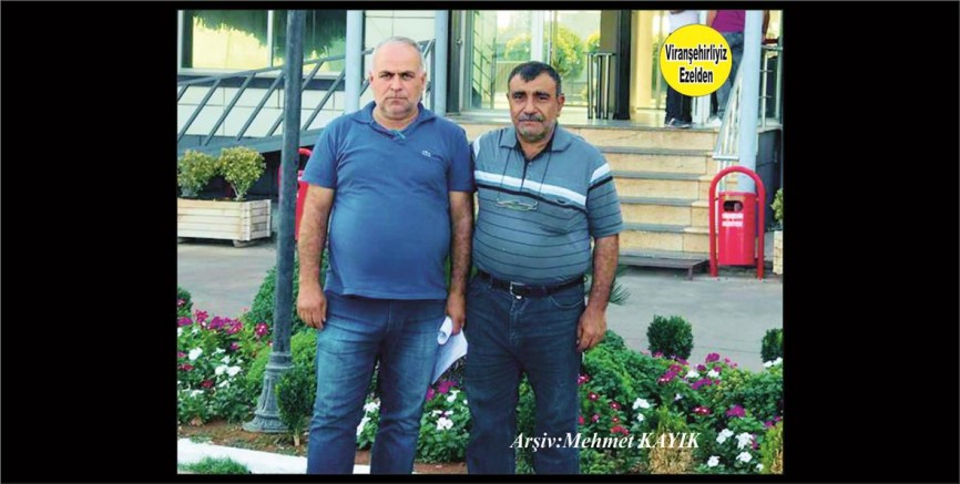 Viranşehir Belediyesiniğn Sevilen Personellerinden, Ali Ün ve Mahmut Karagöz