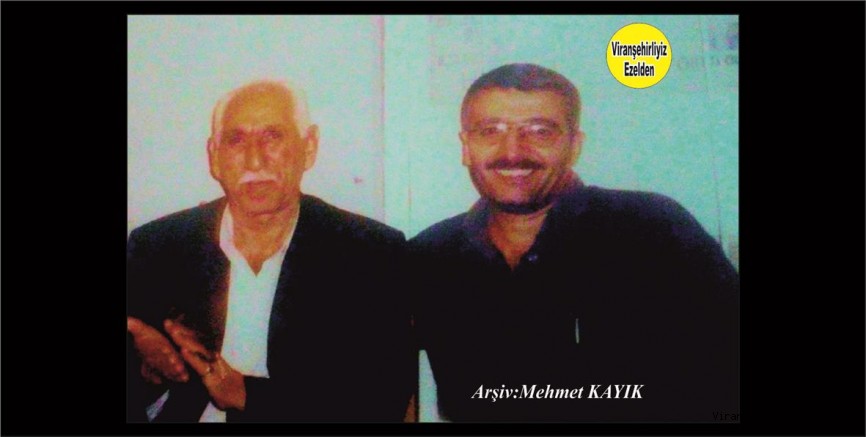 Viranşehir Belediyesinin Emekli Personellerinden Değerli İnsan Merhum Ali Diken ve Usta Terzilerimizden Merhum Şeyhmus Başkan