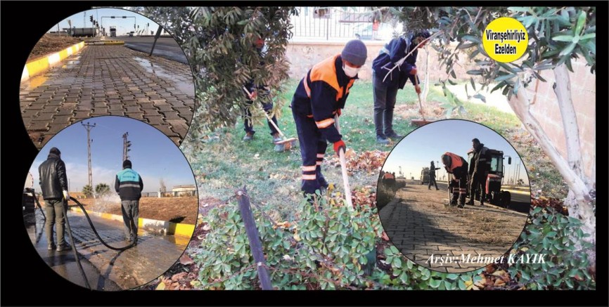 VİRANŞEHİR BELEDİYESİNİN “HER ŞEY TEMİZ BİR VİRANŞEHİR İÇİN” SLOGANI İÇİN ÇALIŞMALAR TÜM HIZIYLA SÜRÜYOR