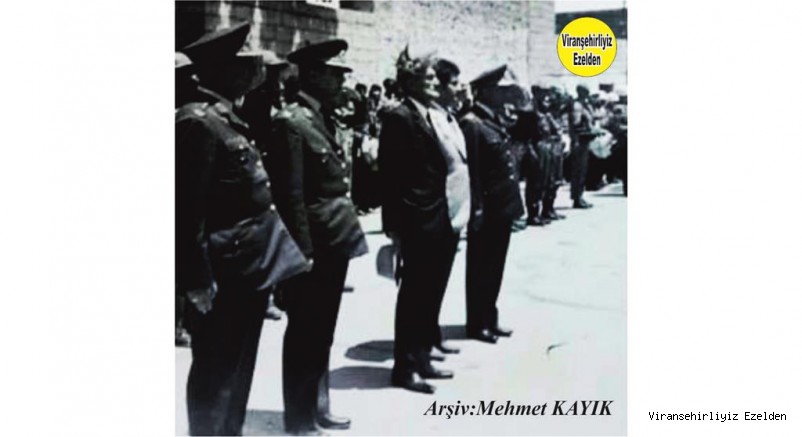 Viranşehir Belediyesinin Sevilen Eski Başkanlarından Merhum Hasan Taylan’a Ait 1970 li yıllarda Bayram Törenlerinde 